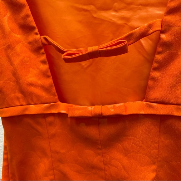 Nanette Lepore Orange Floral Dress - Picture 3 of 5